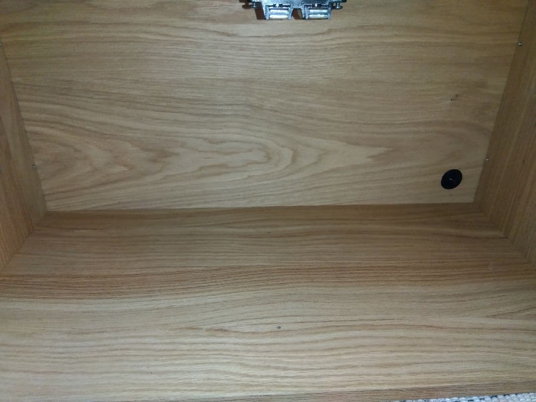 無印良品　スタッキングキャビネット　オーク材