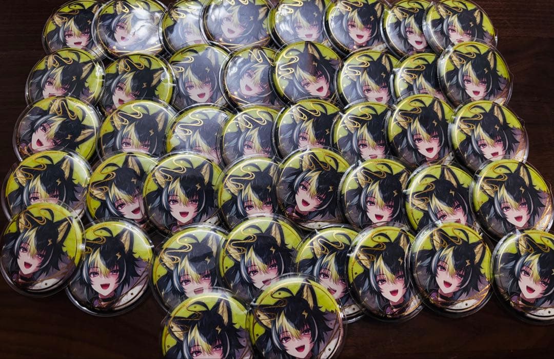 伊波ライ 妖怪万化 缶バッジ 42点