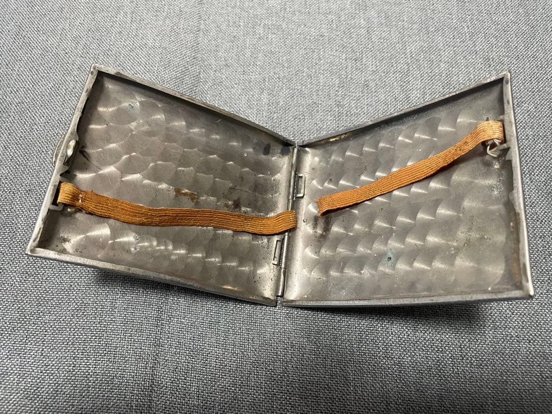 日本軍 シガレットケース 実物 軍隊 陸軍 海軍