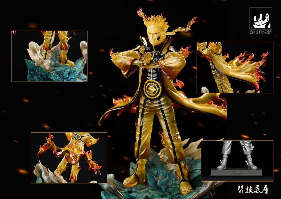 うずまき ナルト 仙人モード ナルト NARUTO フィギュア ガレージキット