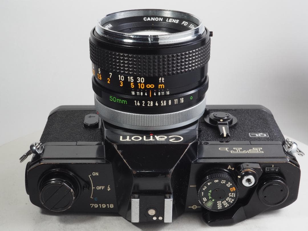 キャノン Canon FTb-N ブラック & FD 50mm F1.4 #20