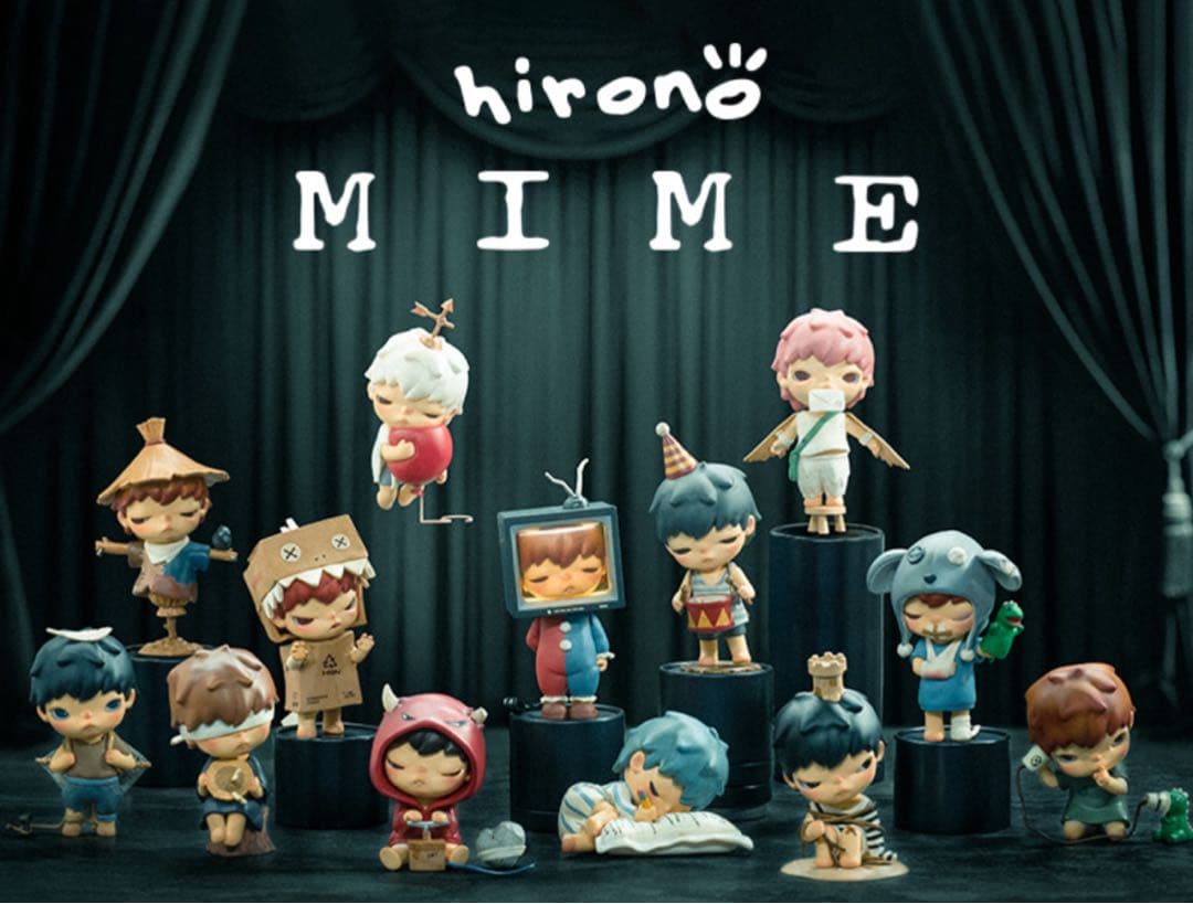 POP MART HIRONO Mime レシート付き