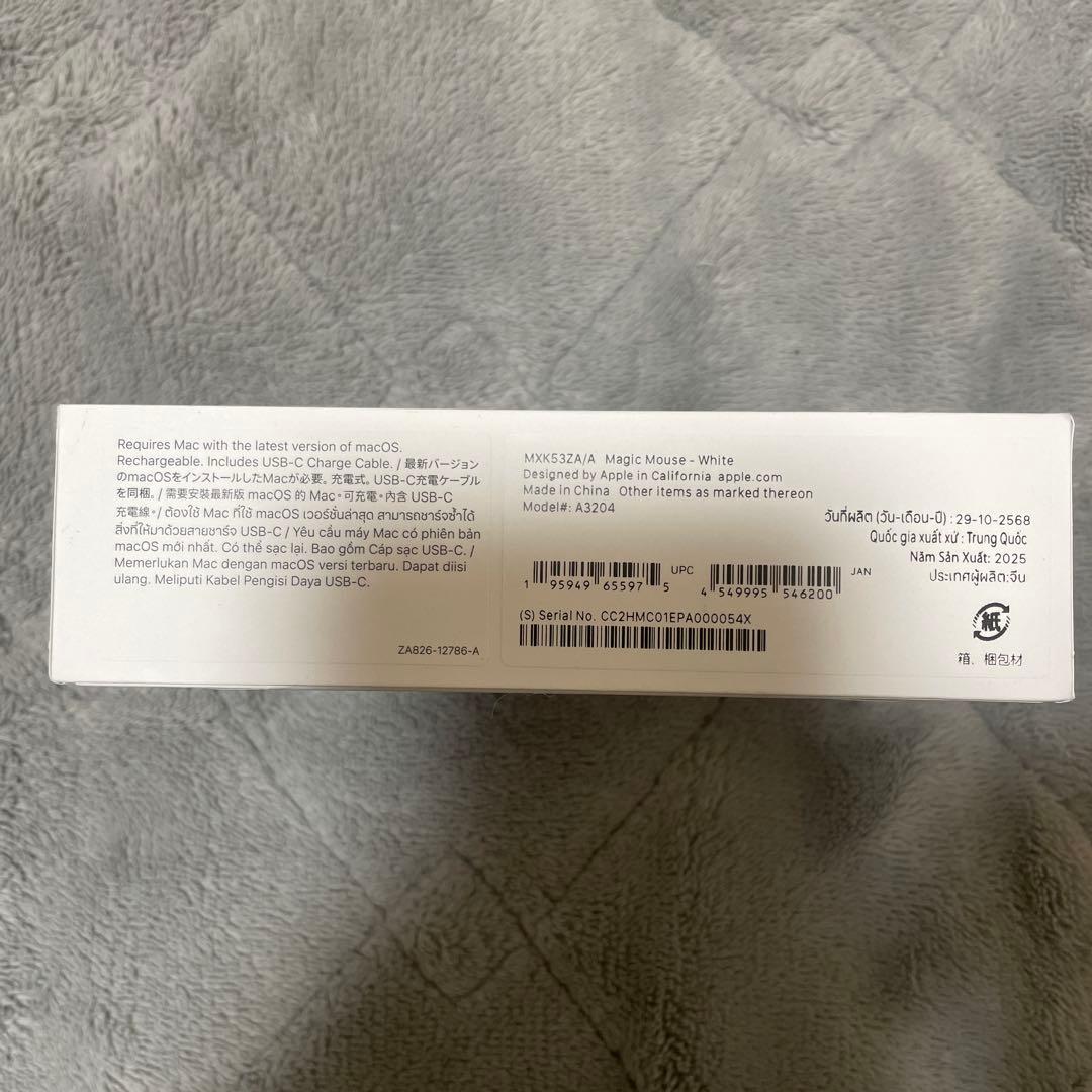 Magic Mouse USB-C ホワイト