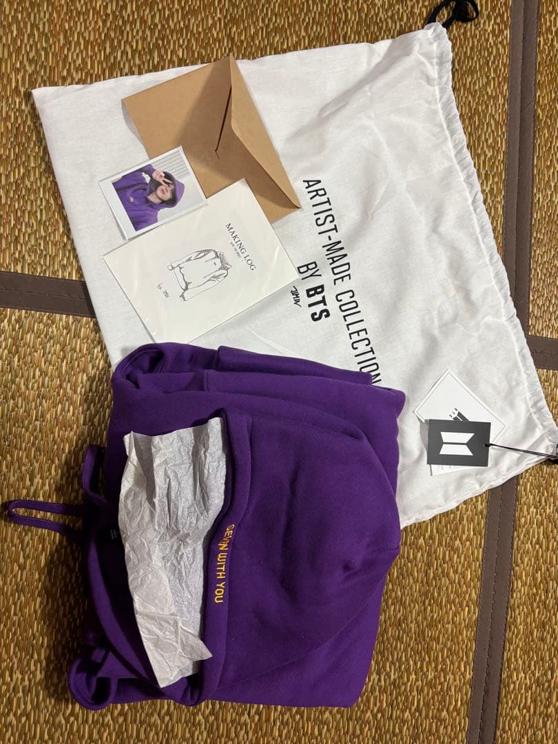 BTS ジミン　アーティストメイド　 フーディー パーカー　Lサイズ