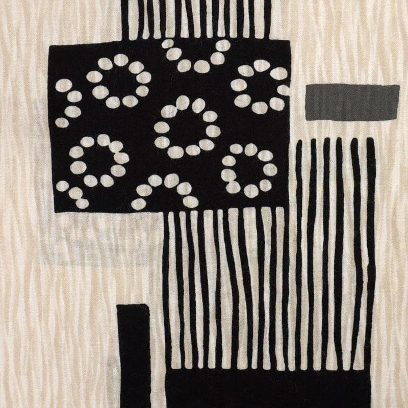 《浴衣反物『Kansai』山本寛斎◆寄せ柄四角のライン◆夏着物■反25-137》