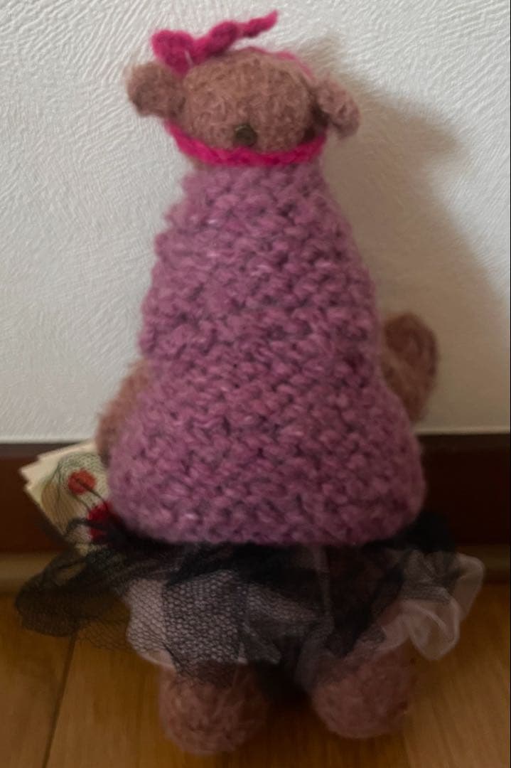 3.5万円程で購入✨　ハーマンテディベア　 ポーリン　ぬいぐるみ ドレス風