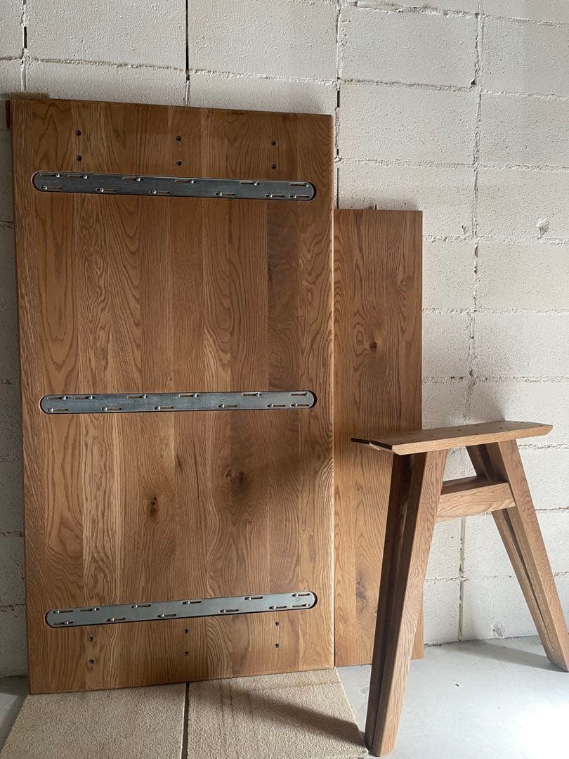 美品　unico ADDAYウニコ アディ　ダイニングテーブル　4点セット　本革