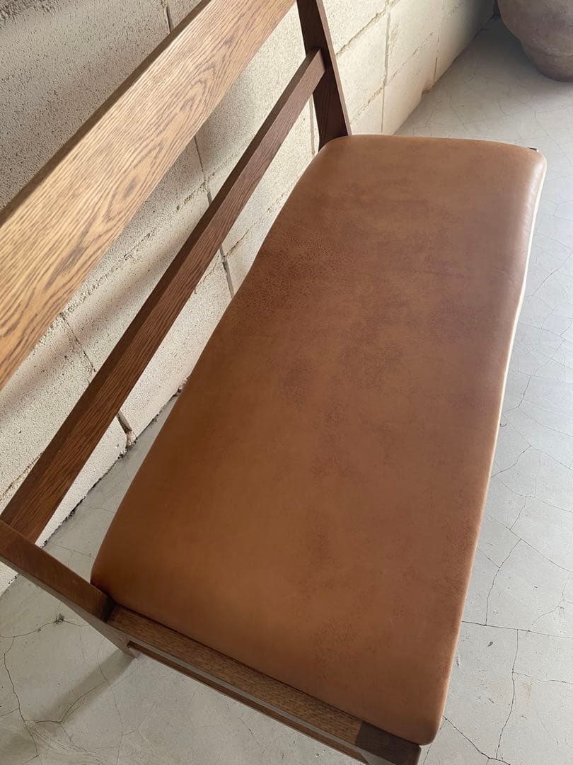 美品　unico ADDAYウニコ アディ　ダイニングテーブル　4点セット　本革