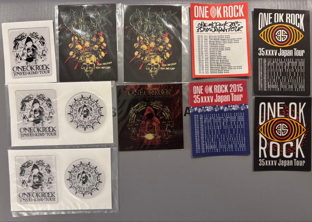 ONE OK ROCK ステッカー セット