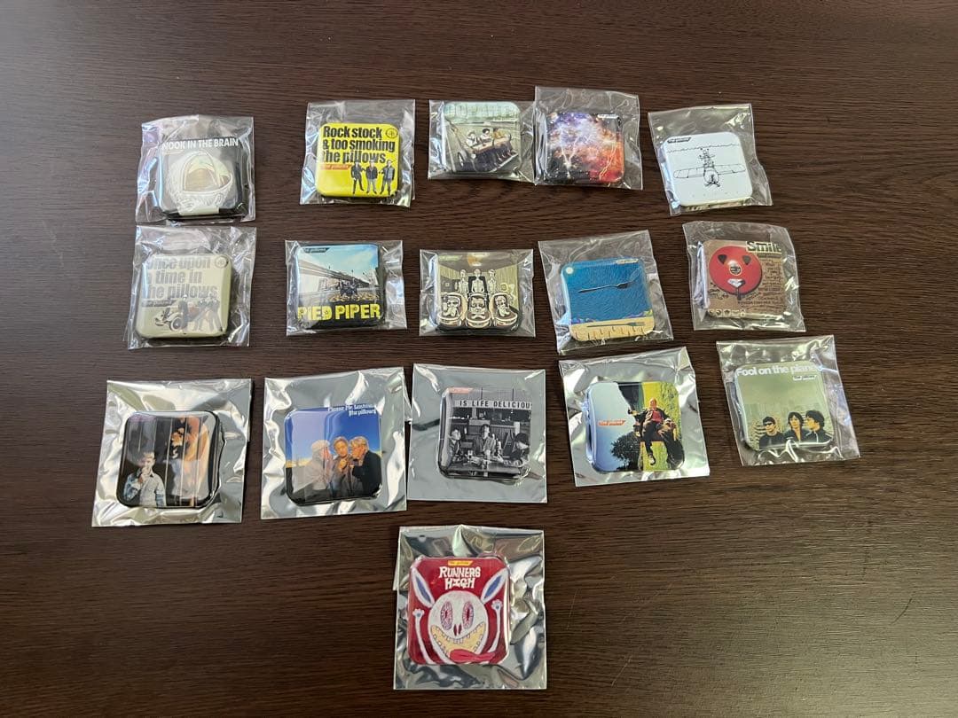 the pillows 缶バッジ　16個セット