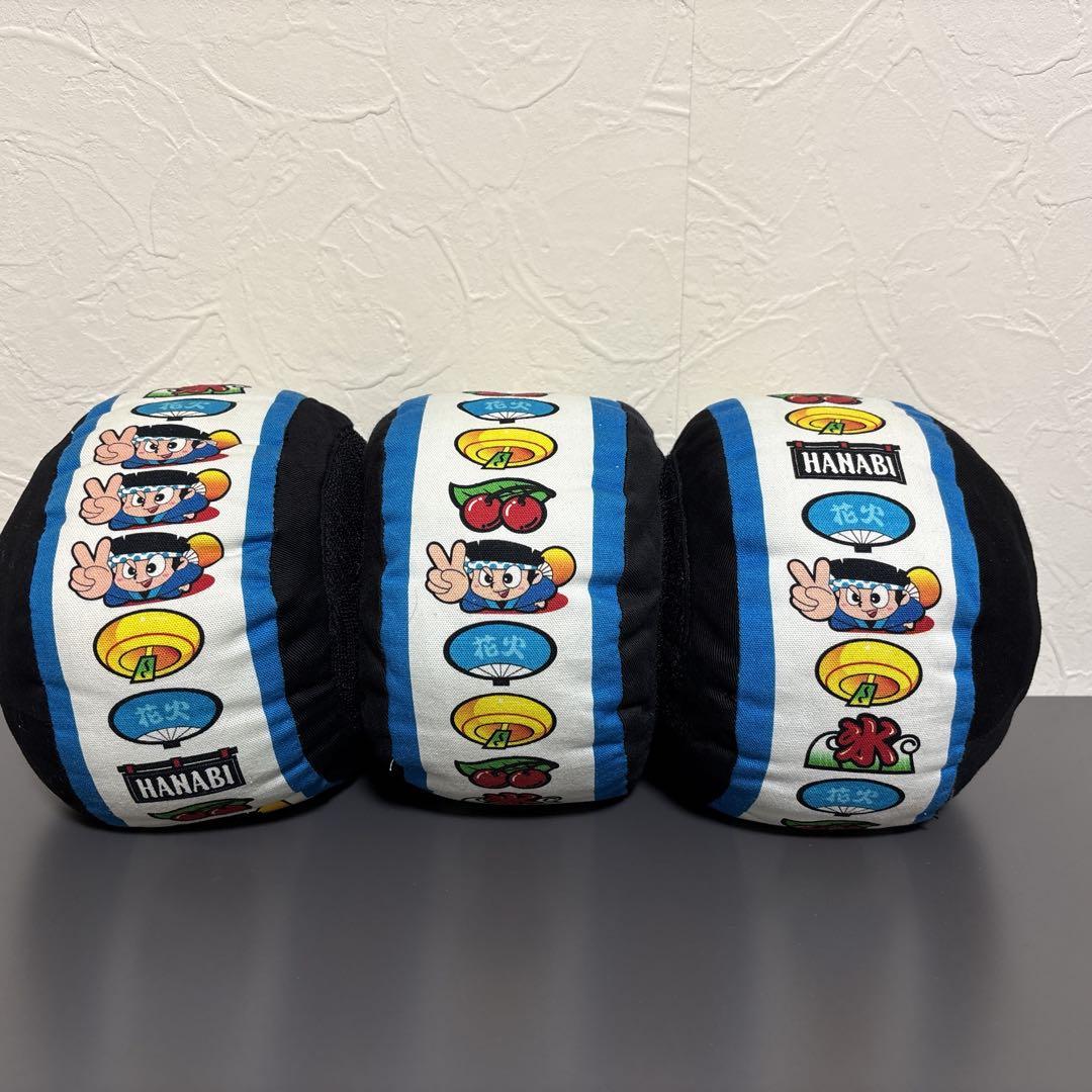 【激レア】 パチスロ　初代　ハナビ　リール連結クッション 4号機　2004年