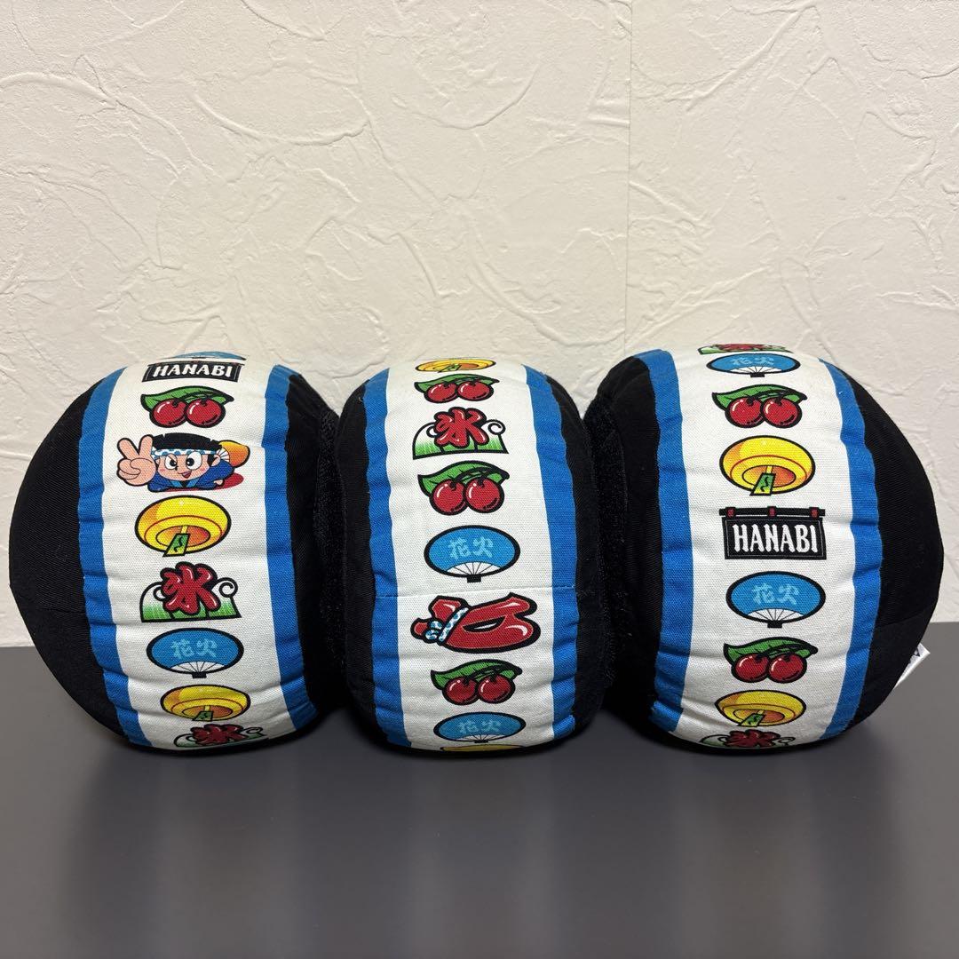 【激レア】 パチスロ　初代　ハナビ　リール連結クッション 4号機　2004年