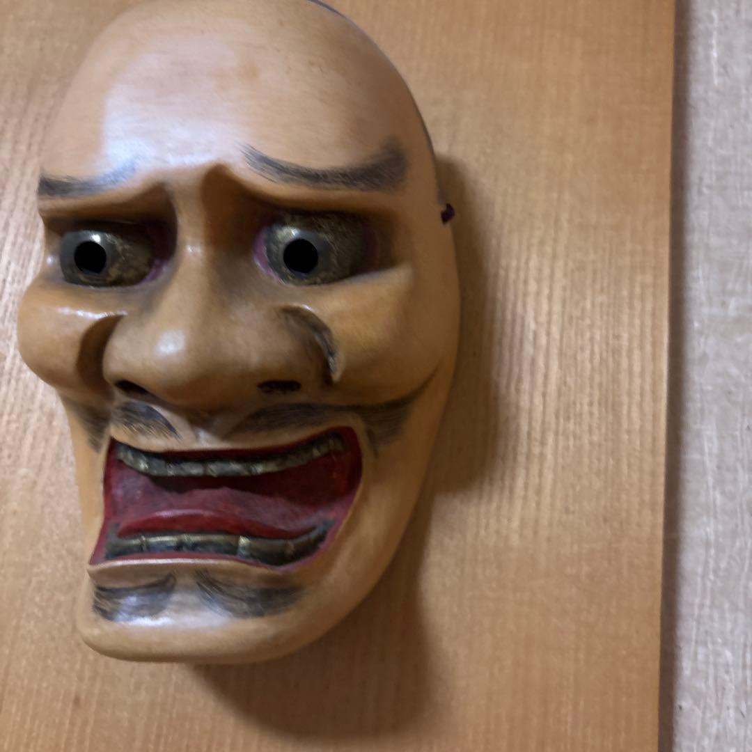 能面 木製 手作り