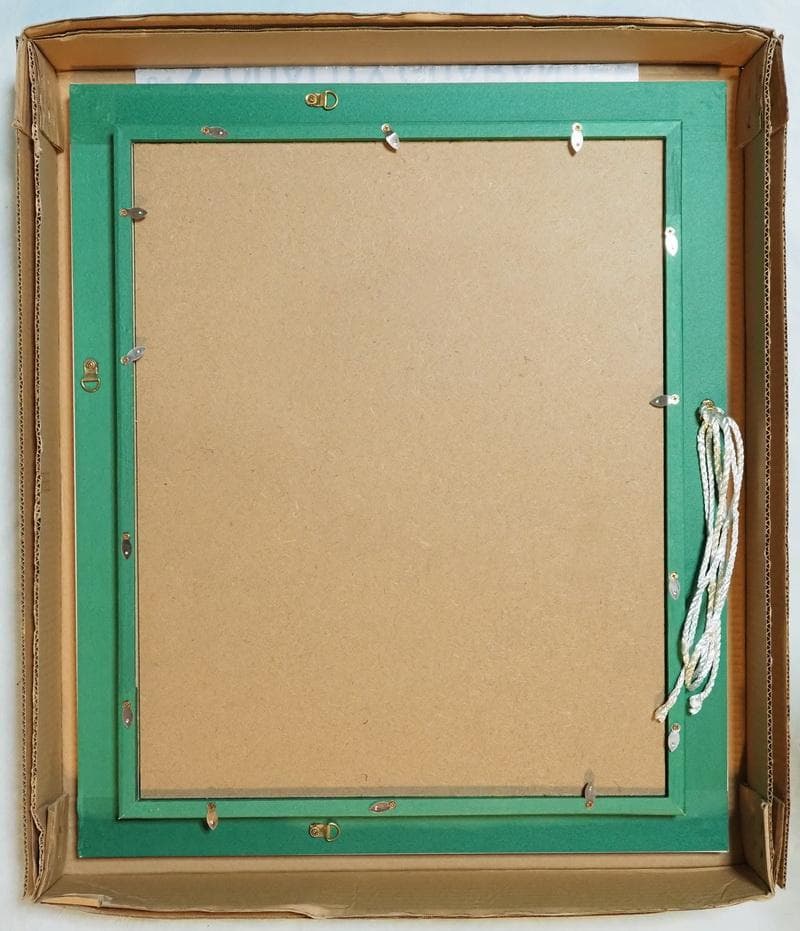 人物画　油絵　アンディ・ウォーホル　「マイケルジャクソン」　F6額付き　手描き