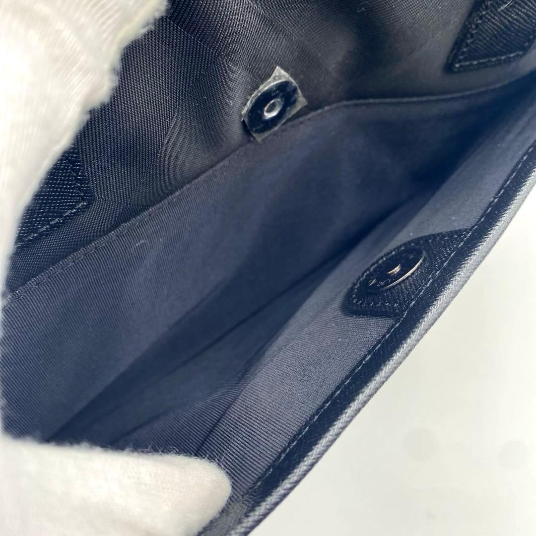 ブラックレーベルクレストブリッジ　ビジネスバッグ　ノバチェック　レザー　黒