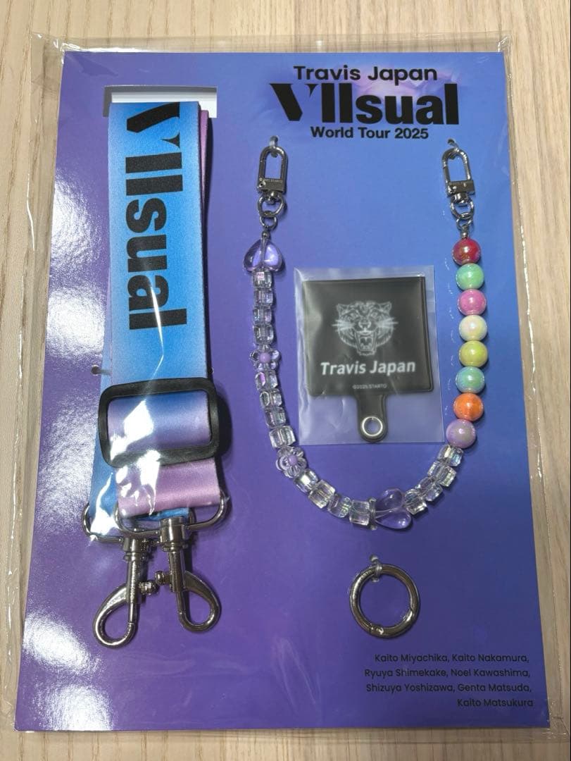 トラジャ ワルツ ストラップ、チャームセット