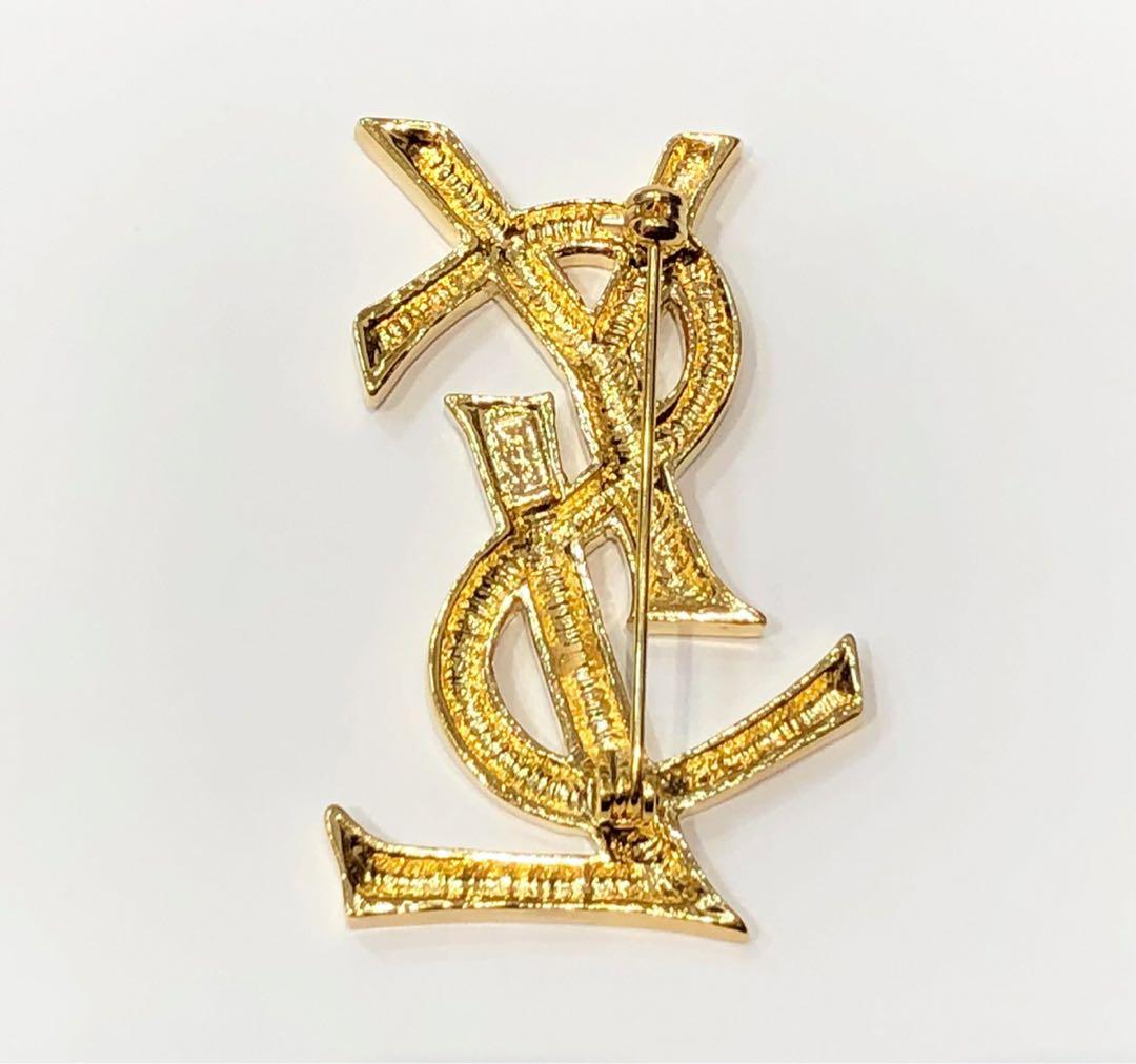 【お値下げ！】サンローラン　ブローチ