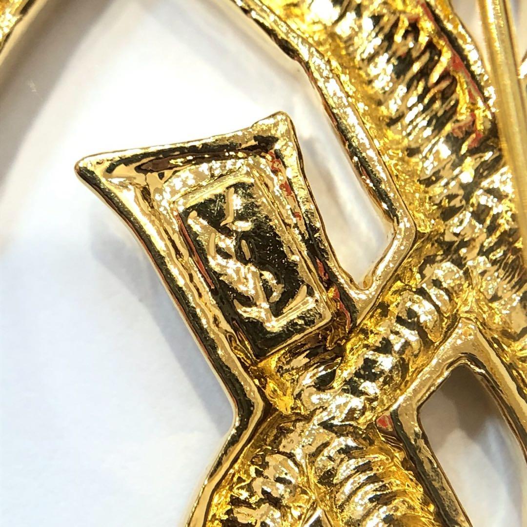 【お値下げ！】サンローラン　ブローチ