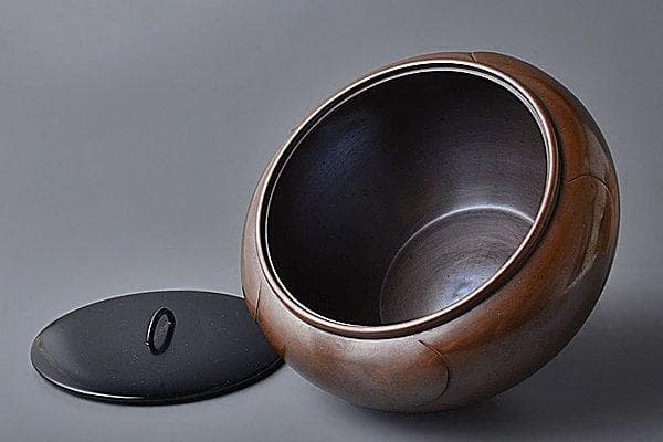 【クリスマス限定お値下げ】u251　茶道具　金森紹栄　砂張銅捻梅水指