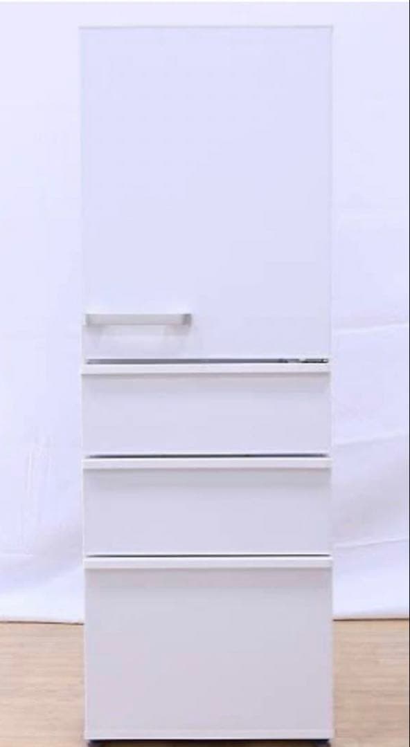 アクア冷蔵庫 ナチュラルホワイト 4ドア 右開きタイプ 355L