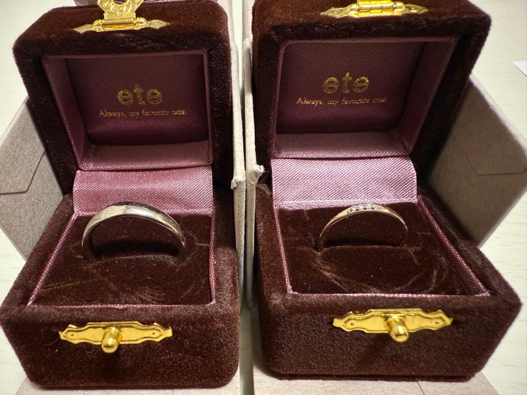ete ペアリング　k10 プラチナ　17号と9号