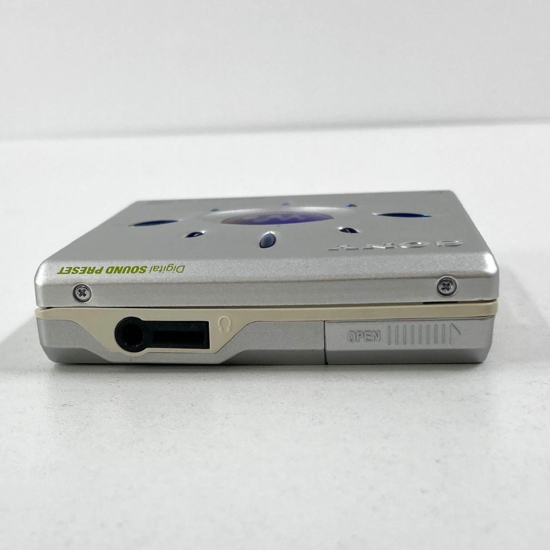 SONY ソニー　ポータブルMDプレイヤー　MZ-E500　シルバー