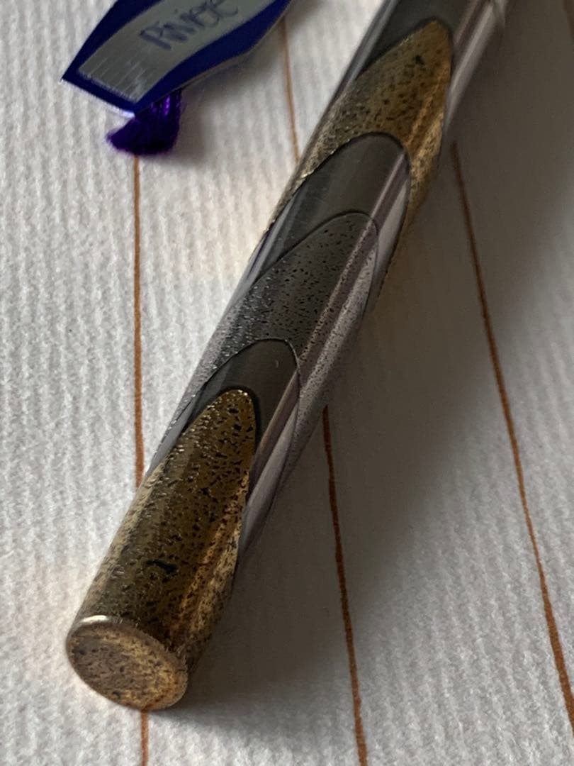 極めて希少 プラチナ Riviere シルバー 万年筆 18K