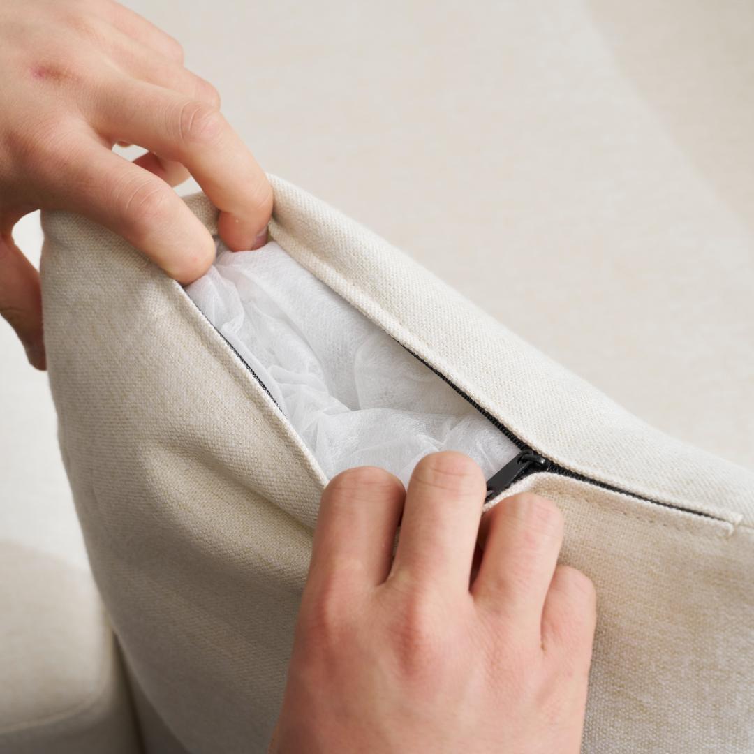 超人気✨2-5人掛けソファーセットコーナーL字 クッション付きWHITE