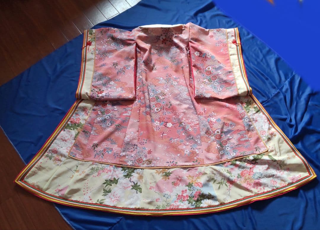 平安時代十二単風羽織り