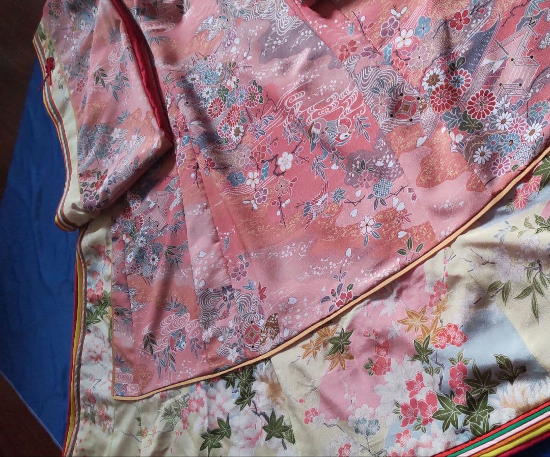 平安時代十二単風羽織り