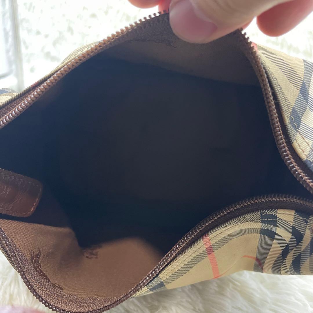 バーバリー ハンドバッグ ノバチェック シャドーホース キャンバス　トートバッグ