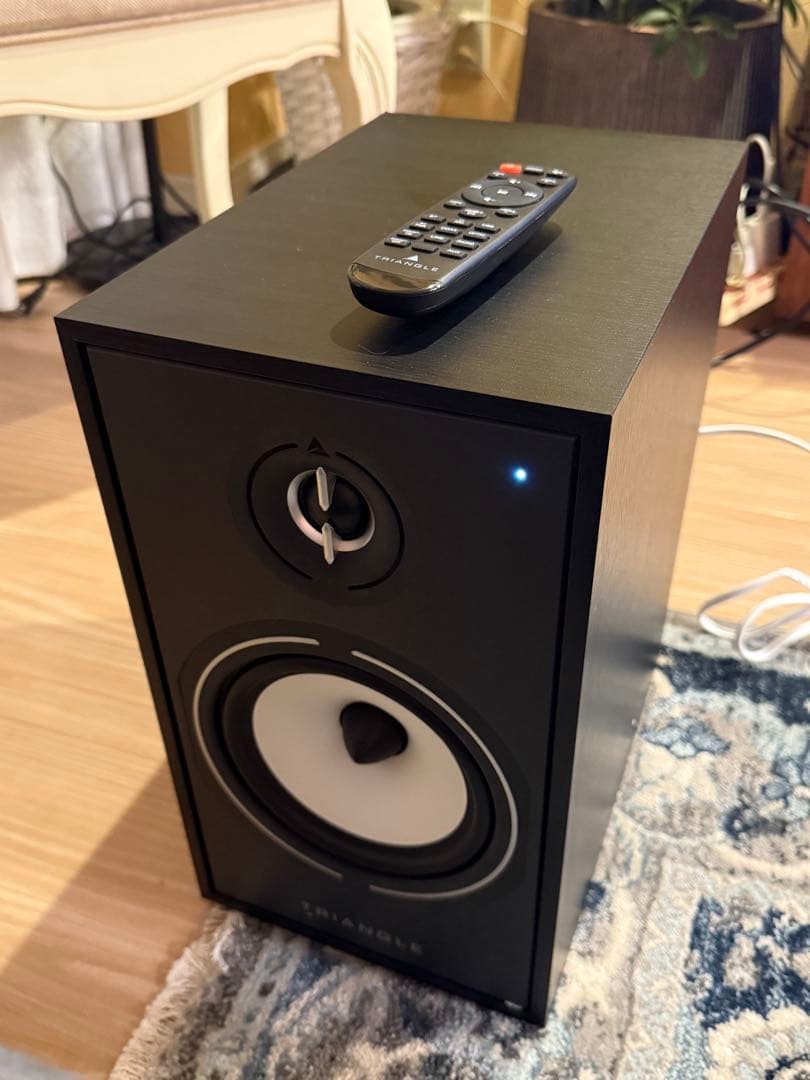 極美品　TRIANGLE Borea BR03 Connect スピーカー　黒