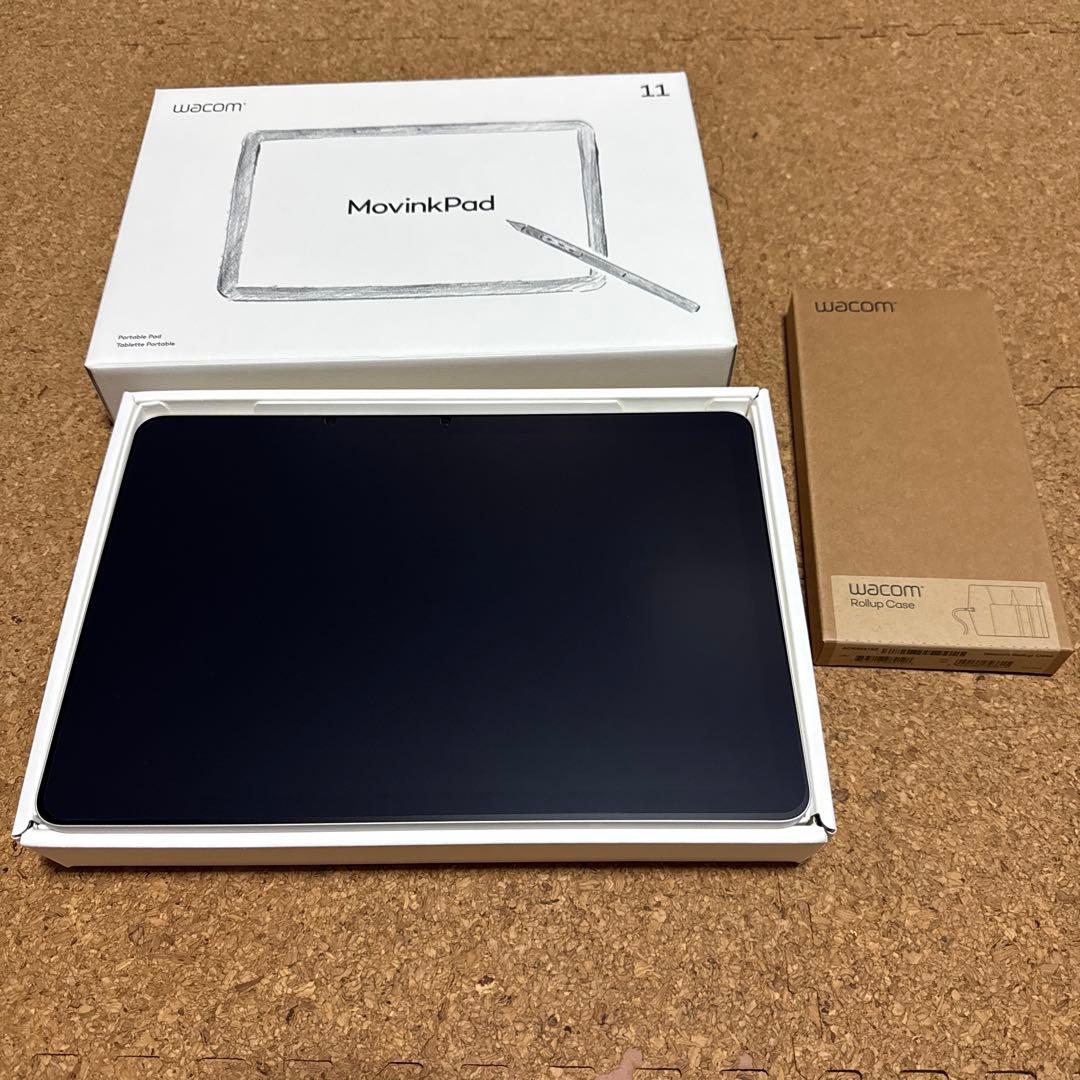 Wacom MovinkPad 11 本体 ロールアップケース付き