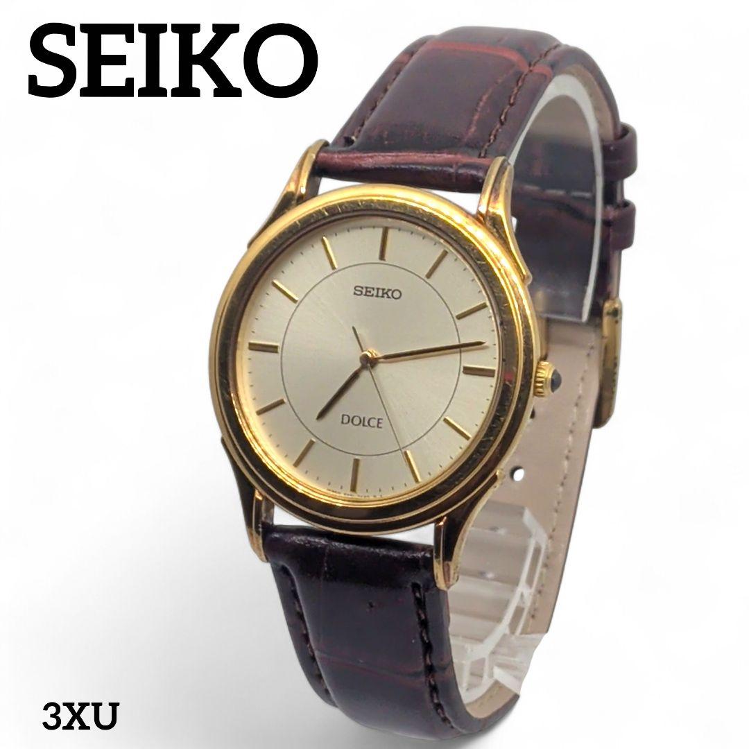 希少 大人の逸品 高級ライン SEIKO セイコー ドルチェ メンズ