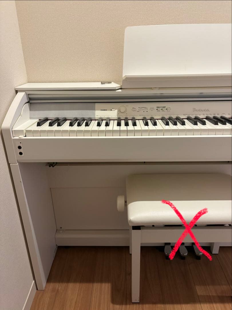 【送料込み】CASIO PX-850WE 電子ピアノ