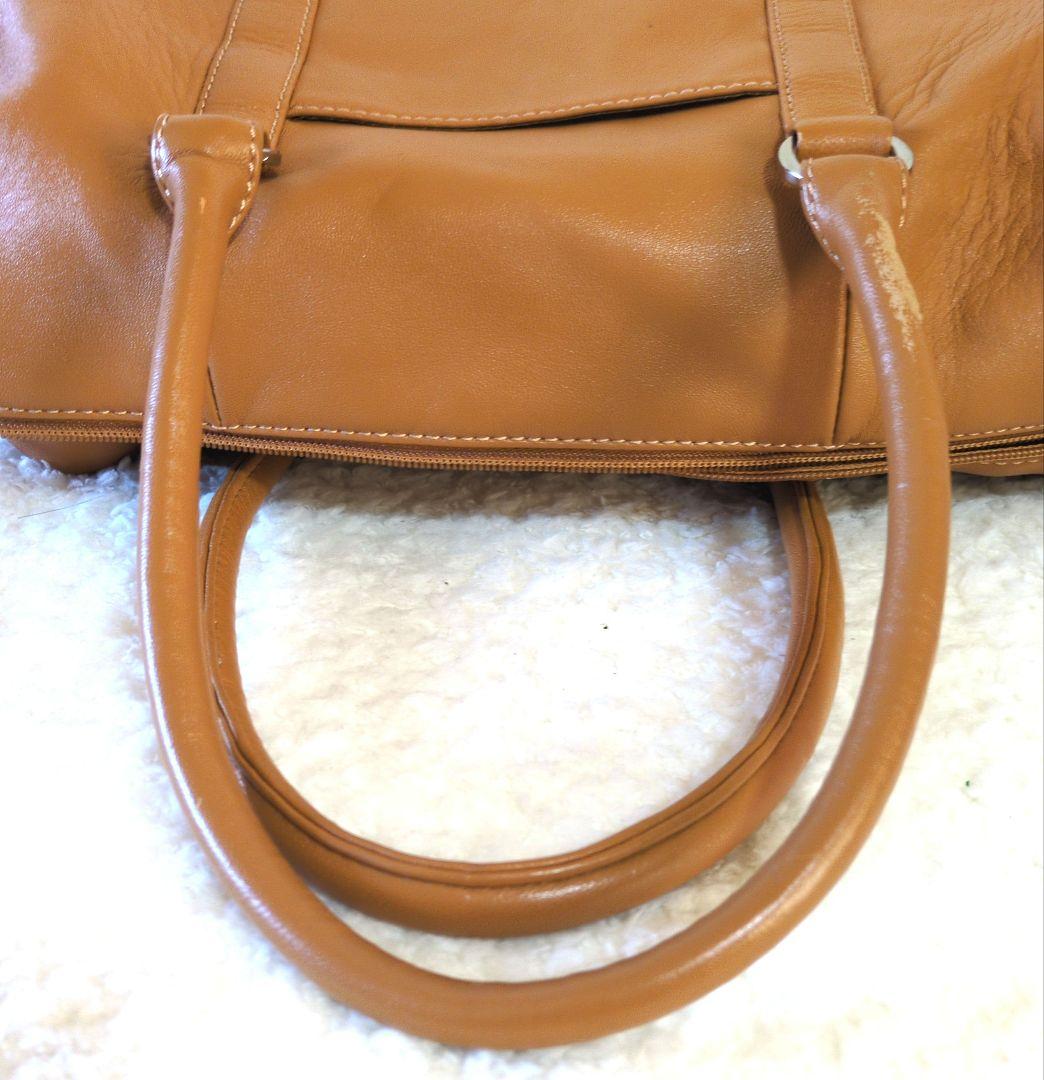 HAMANO 濱野工藝　ボストンバッグ　キャメル　美品✨️