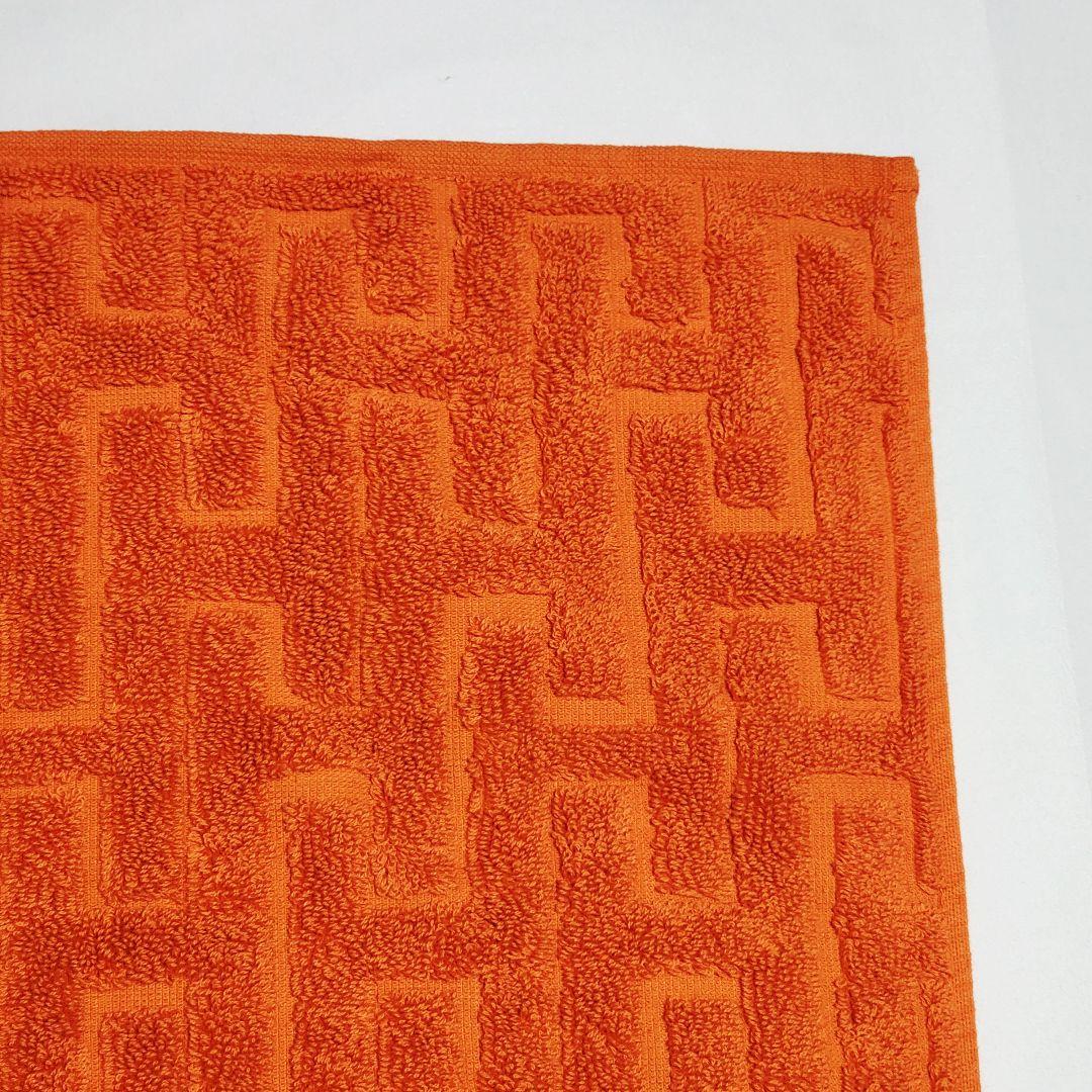 未使用品★HERMES★ タオル バスタオル ステアーズ 綿100％ オレンジ