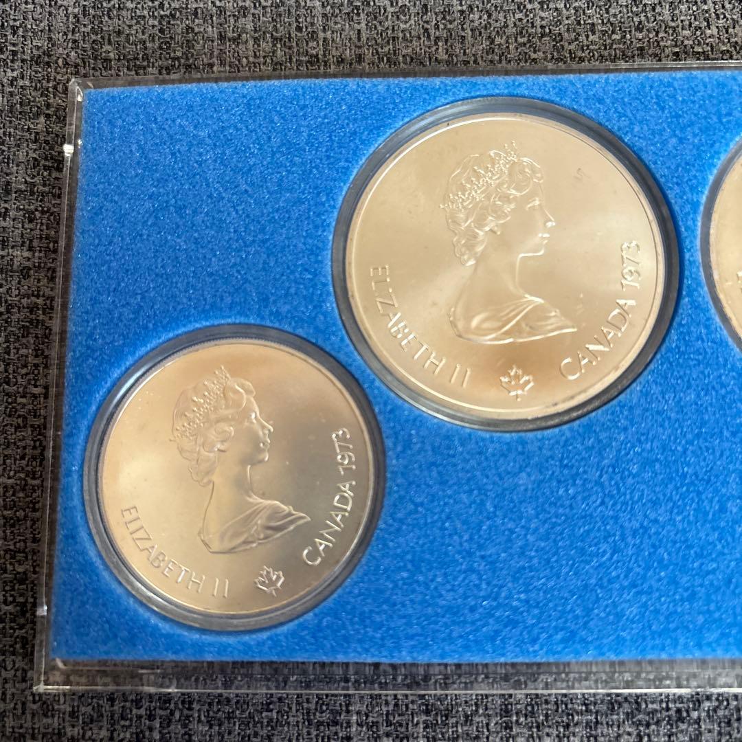 第21回 オリンピック モントリオール大会 記念銀貨