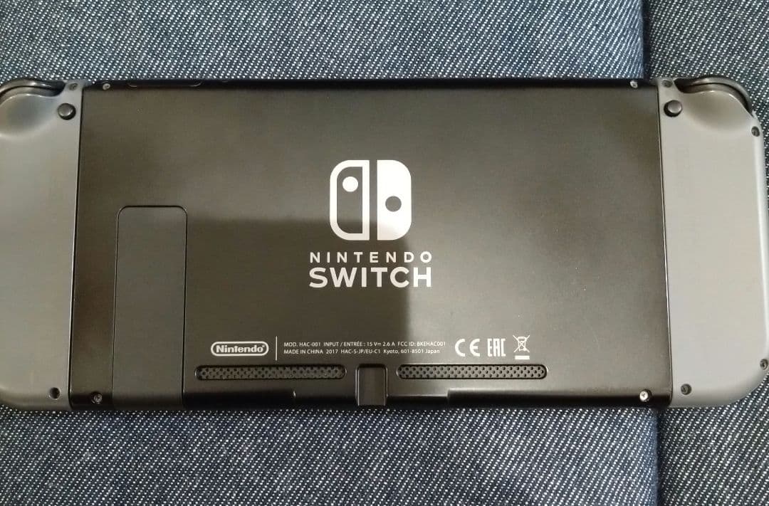 ふ*w様 Nintendo Switch グレー 本体　SDカード付き