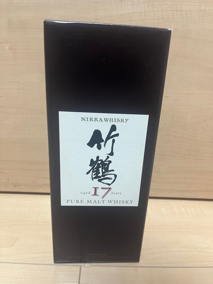 【未開栓】NIKKA 竹鶴 17年 ピュアモルト 700ml 43% ウイスキー