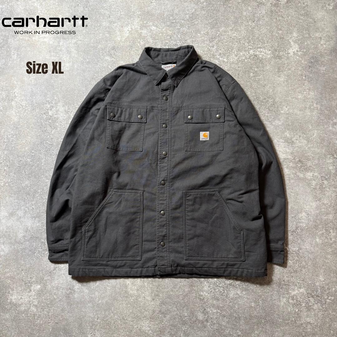 Carhartt カーハート ワークジャケット XL ダークグレー 古着