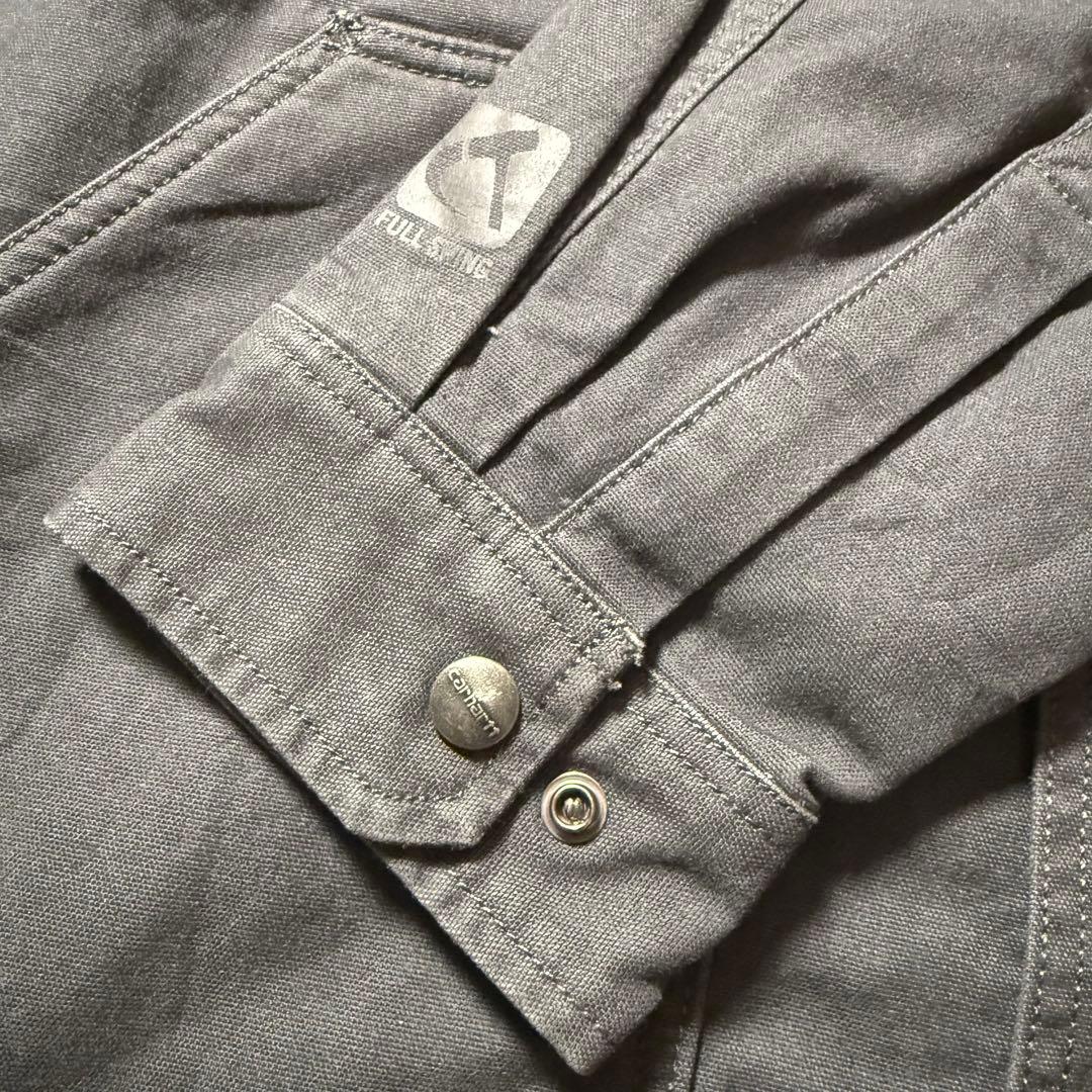 Carhartt カーハート ワークジャケット XL ダークグレー 古着
