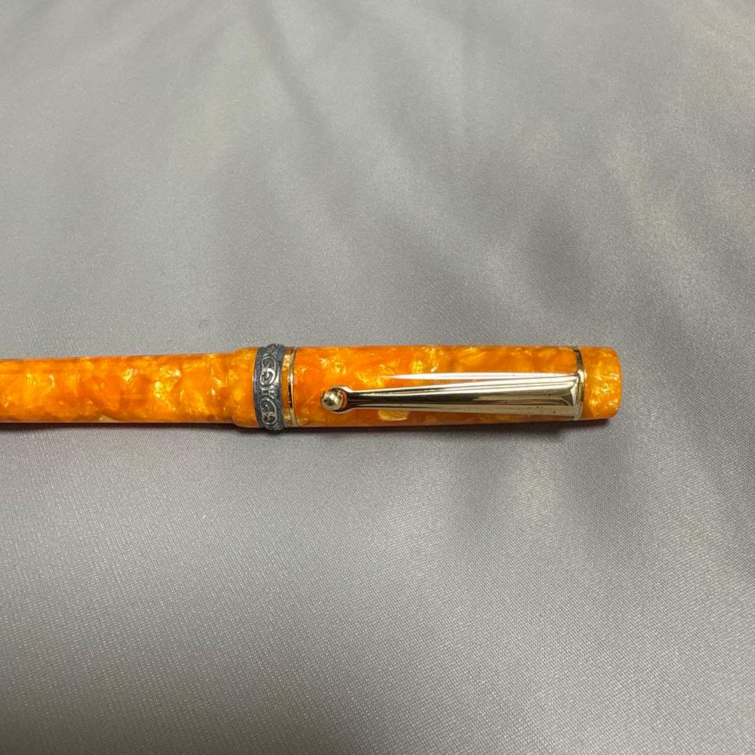 超美品　デルタ　ドルチェビータ　オーロ　スリム　バーメイル　ボールペン