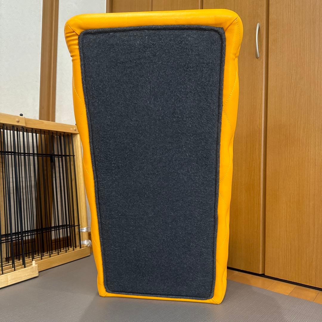 ラグジュアリー ドッグステップ 4段 スワロフスキー オレンジ