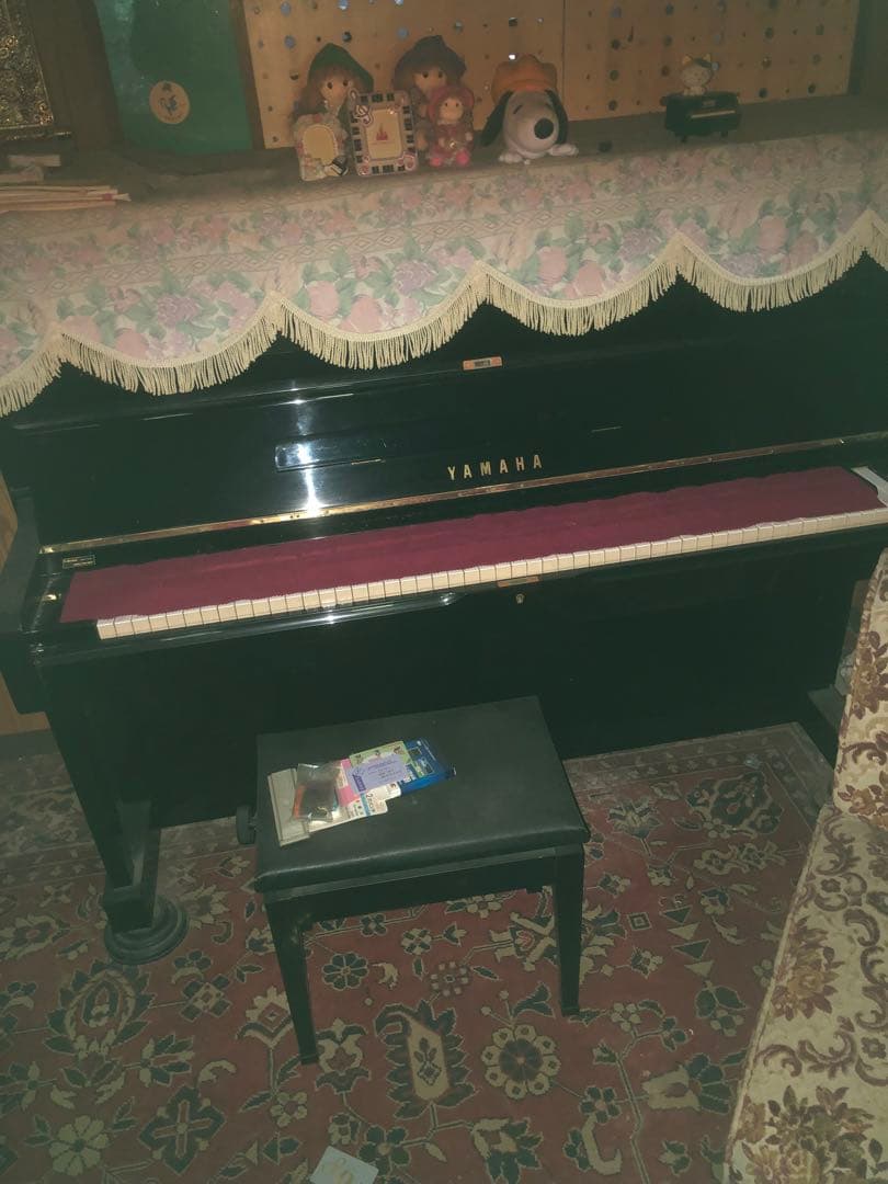 YAMAHA U1H黒　アップライトピアノ