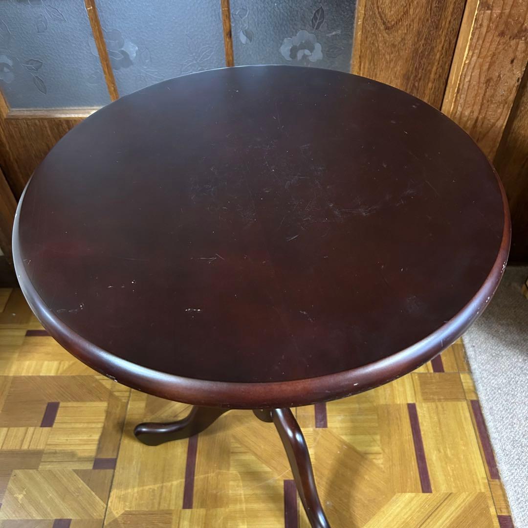 アンティーク サイドテーブル カフェテーブル