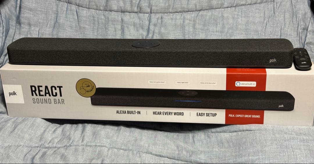 スピーカー・ウーファー Polk React Sound Bar