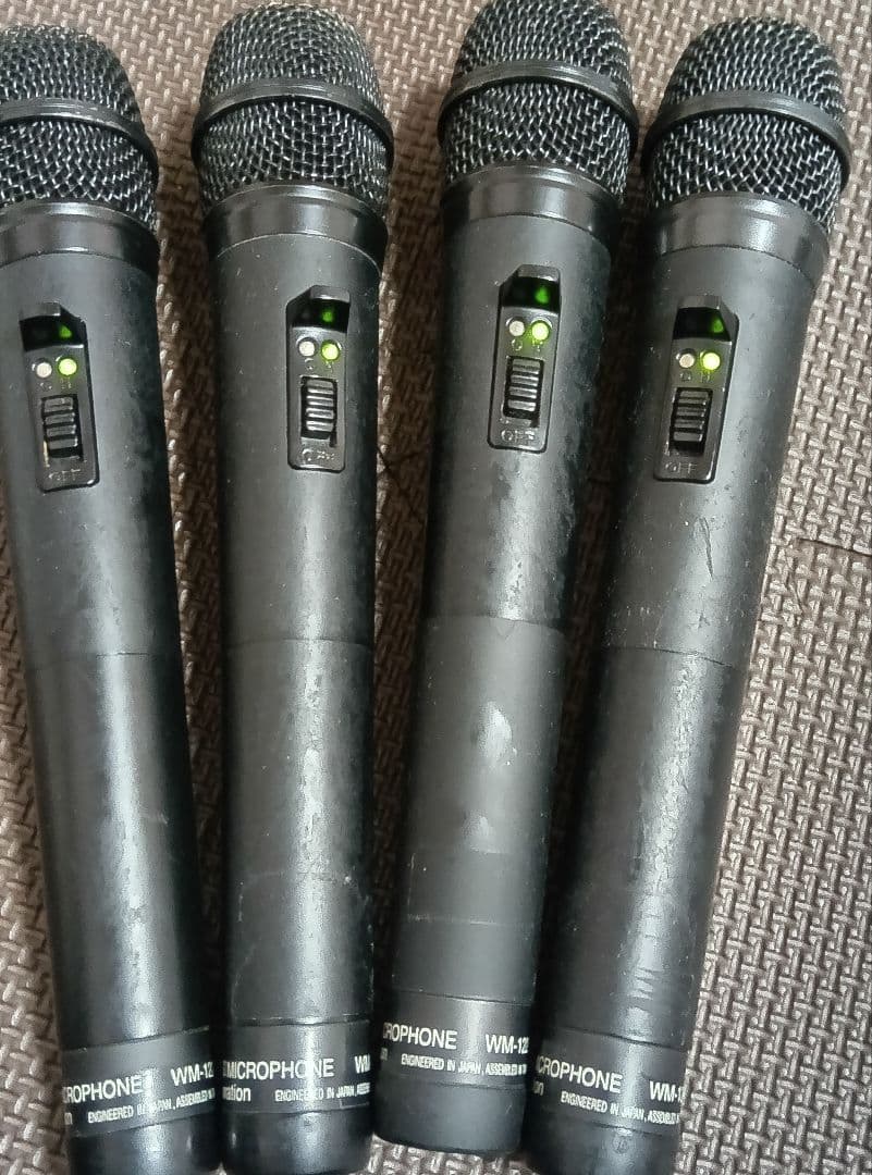滝*様 TOA WM-1220 ワイヤレスマイク 4本セット ジャンク品