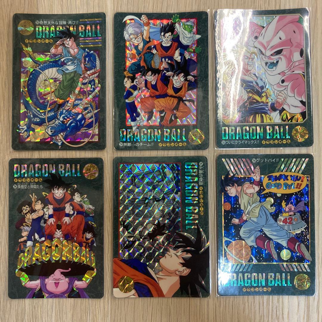 ドラゴンボール カードダス ビジュアルアドベンチャー 7集 キラコンプ 6枚