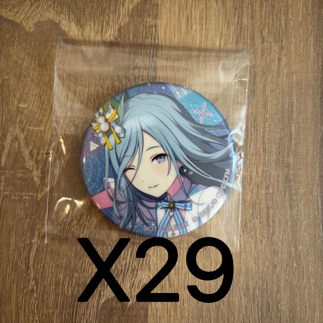 プロセカ　缶バッジ　日野森雫　特典